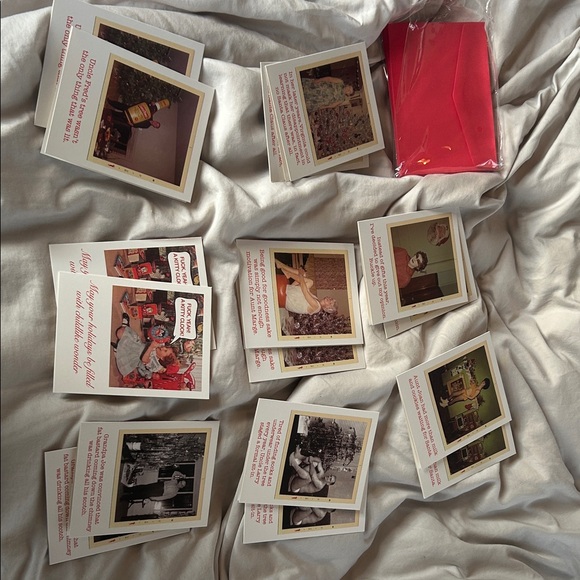 Vintage brand new in wrapping Humorous 16 Greeting Cards Set. Photos and text!!! - Picture 12 of 16